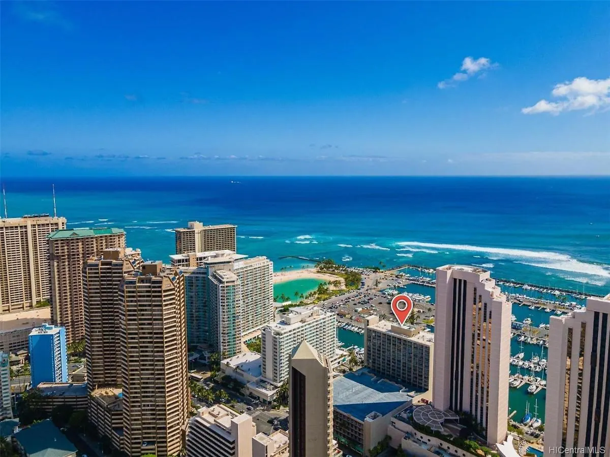 Apartament *Remodeled Oceanfront In Waikiki - Ilikai Marina Honolulu